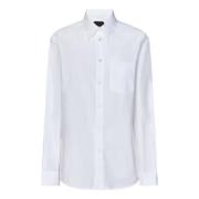 Klassieke Witte Blouse met Zak Pinko , White , Dames