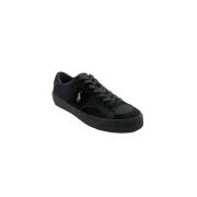 Zwarte Heren Sayer Sport Sneakers Polo Ralph Lauren , Black , Heren