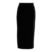 Elegante Zwarte Aida Rok InWear , Black , Dames