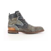 Heren Schoenen Cognac Leer Floris van Bommel , Gray , Heren