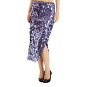 Pailletten midi rok Alma EN Pena , Purple , Dames