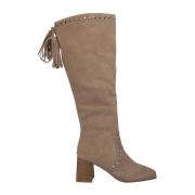 Studded block haklaars Alma EN Pena , Brown , Dames