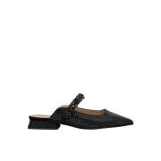 Rhinestone mule Alma EN Pena , Black , Dames