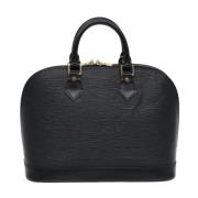 Pre-owned Leather louis-vuitton-bags Louis Vuitton Vintage , Black , D...