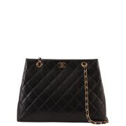 Pre-owned Fabric chanel-bags Chanel Vintage , Black , Dames