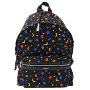 Pre-owned Nylon backpacks Yves Saint Laurent Vintage , Multicolor , Da...