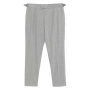 Wollen broek met zakken Hugo Boss , Gray , Heren