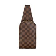 Pre-owned Canvas louis-vuitton-bags Louis Vuitton Vintage , Brown , Da...