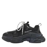 Pre-owned Mesh sneakers Balenciaga Vintage , Black , Dames