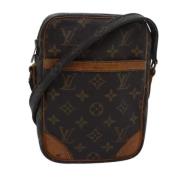 Pre-owned Canvas louis-vuitton-bags Louis Vuitton Vintage , Brown , Da...