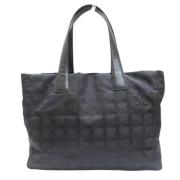 Pre-owned Fabric totes Chanel Vintage , Black , Dames