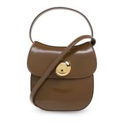 Handtas Vlinder Klein Marni , Brown , Dames