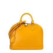 Pre-owned Leather louis-vuitton-bags Louis Vuitton Vintage , Yellow , ...