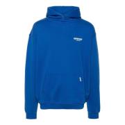 Blauwe Hoodie Sweater Jersey Logo Print Represent , Blue , Heren