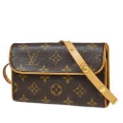 Pre-owned Canvas louis-vuitton-bags Louis Vuitton Vintage , Brown , Da...