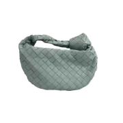 Pre-owned Leather handbags Bottega Veneta Vintage , Blue , Dames