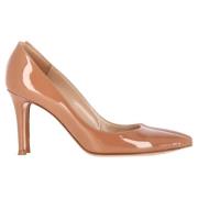 Pre-owned Leather heels Gianvito Rossi Pre-owned , Beige , Dames