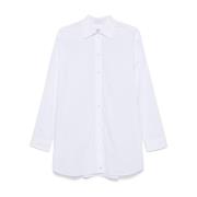 Witte Overhemden voor Mannen Moschino , White , Dames