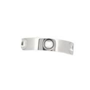 Pre-owned Metal rings Louis Vuitton Vintage , White , Dames