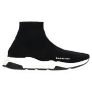 Pre-owned Polyester sneakers Balenciaga Vintage , Black , Heren