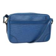 Pre-owned Leather louis-vuitton-bags Louis Vuitton Vintage , Blue , Da...