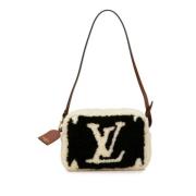 Pre-owned Canvas louis-vuitton-bags Louis Vuitton Vintage , Beige , Da...