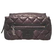 Pre-owned Nylon chanel-bags Chanel Vintage , Brown , Dames