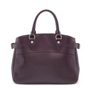 Pre-owned Leather louis-vuitton-bags Louis Vuitton Vintage , Purple , ...