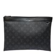 Pre-owned Canvas louis-vuitton-bags Louis Vuitton Vintage , Black , Da...