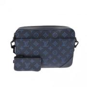 Pre-owned Leather louis-vuitton-bags Louis Vuitton Vintage , Blue , He...