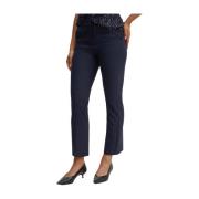 Blauwe Slim Fit Broek Weekend , Blue , Dames