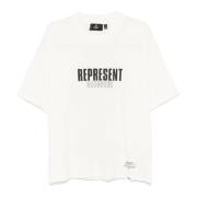 Ivory White Tonal T-shirt Jersey Represent , White , Heren