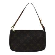 Pre-owned Canvas louis-vuitton-bags Louis Vuitton Vintage , Brown , Da...