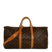 Pre-owned Canvas louis-vuitton-bags Louis Vuitton Vintage , Brown , Da...