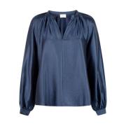 Lange Mouw Top Alanza VIS Aaiko , Blue , Dames