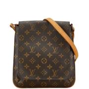 Pre-owned Canvas louis-vuitton-bags Louis Vuitton Vintage , Brown , Da...