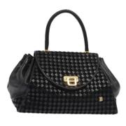 Pre-owned Leather handbags Bally Pre-owned , Black , Dames