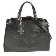 Pre-owned Leather louis-vuitton-bags Louis Vuitton Vintage , Black , D...