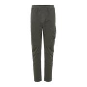 Stretch Sateen Ergonomic Lens Cargo Broek C.p. Company , Green , Heren