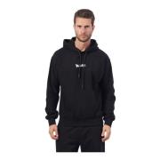 Zwarte hoodie met Maxi-logo Disclaimer , Black , Heren