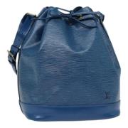 Pre-owned Leather louis-vuitton-bags Louis Vuitton Vintage , Blue , Da...