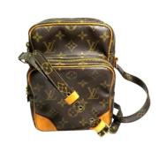 Pre-owned Canvas louis-vuitton-bags Louis Vuitton Vintage , Brown , Da...