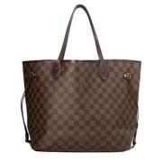 Pre-owned Canvas louis-vuitton-bags Louis Vuitton Vintage , Brown , Da...