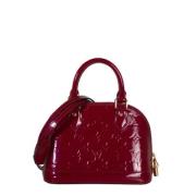 Pre-owned Leather louis-vuitton-bags Louis Vuitton Vintage , Red , Dam...