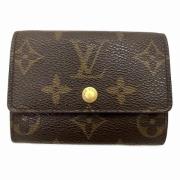 Pre-owned Canvas wallets Louis Vuitton Vintage , Brown , Dames