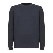 Blauwe Gebreide Kleding voor Mannen Aw24 Dell'oglio , Blue , Heren