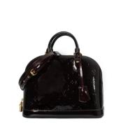 Pre-owned Leather louis-vuitton-bags Louis Vuitton Vintage , Purple , ...