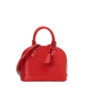 Pre-owned Leather louis-vuitton-bags Louis Vuitton Vintage , Red , Dam...