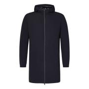 Blauwe Hooded Parka Jas voor Mannen Herno , Blue , Heren