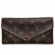 Pre-owned Canvas wallets Louis Vuitton Vintage , Brown , Dames